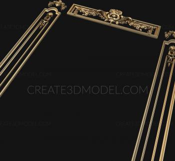 Door covers (DVN_0166) 3D model for CNC machine